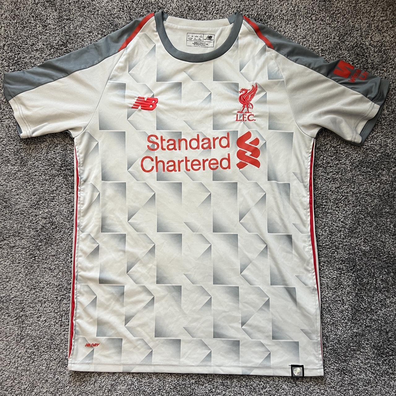 NB Liverpool 3rd Jersey 2018/19 Mens - Grey/Red