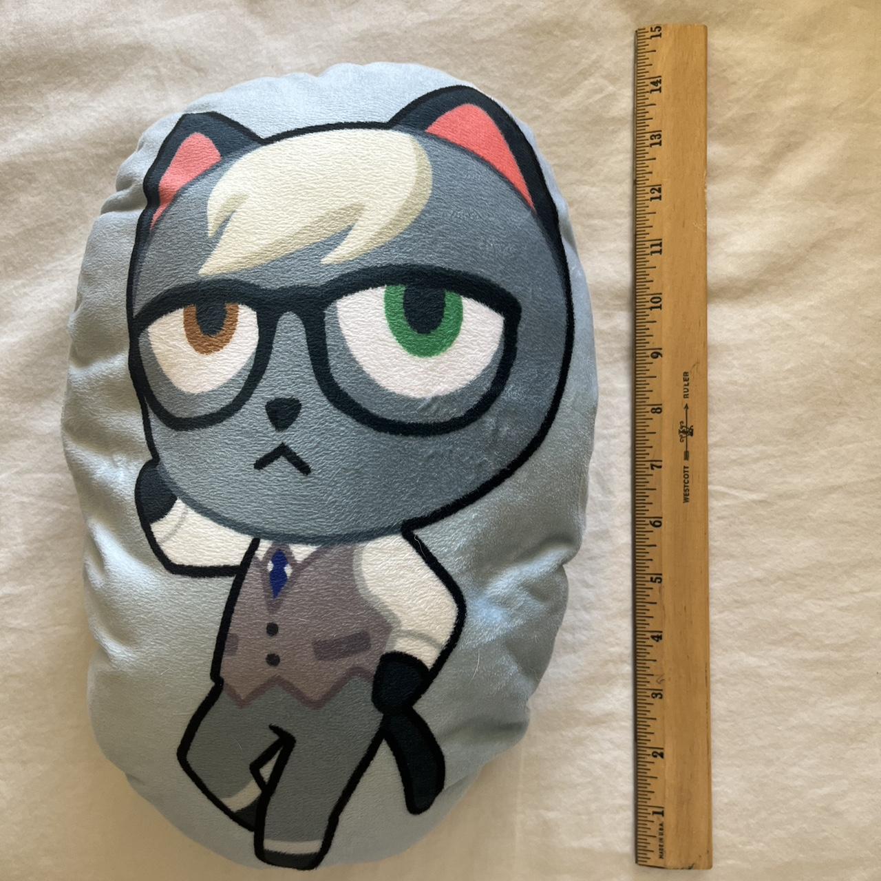 Raymond villager animal crossing pillow 13 inch in... Depop