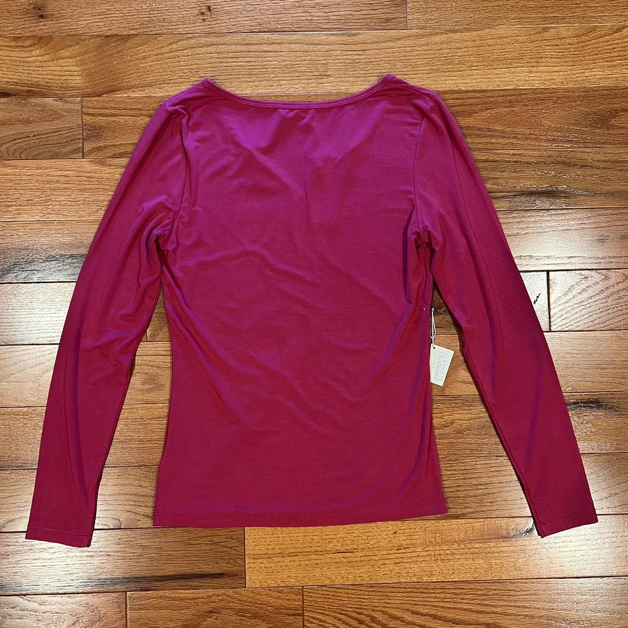 y2k pink bebe long sleeve top !! literally the most - Depop