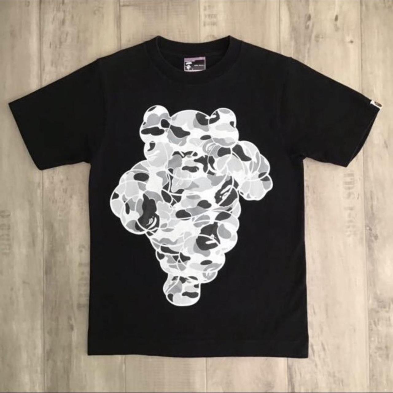 Bape X kaws tee Bape X kaws t shirt RARE Depop