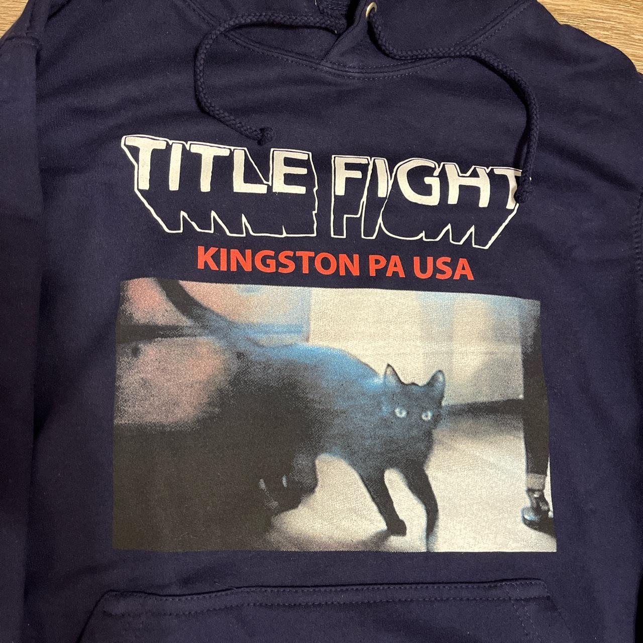 Title fight sale cat hoodie