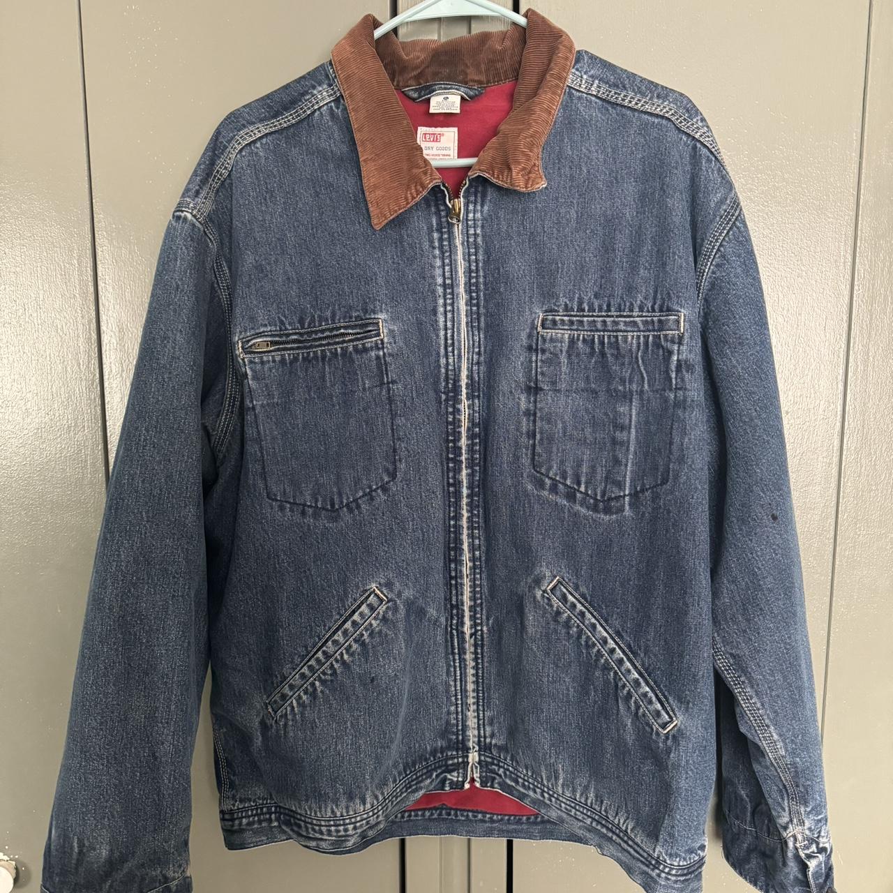 Vintage Levi’s Men’s Denim Jacket - Depop