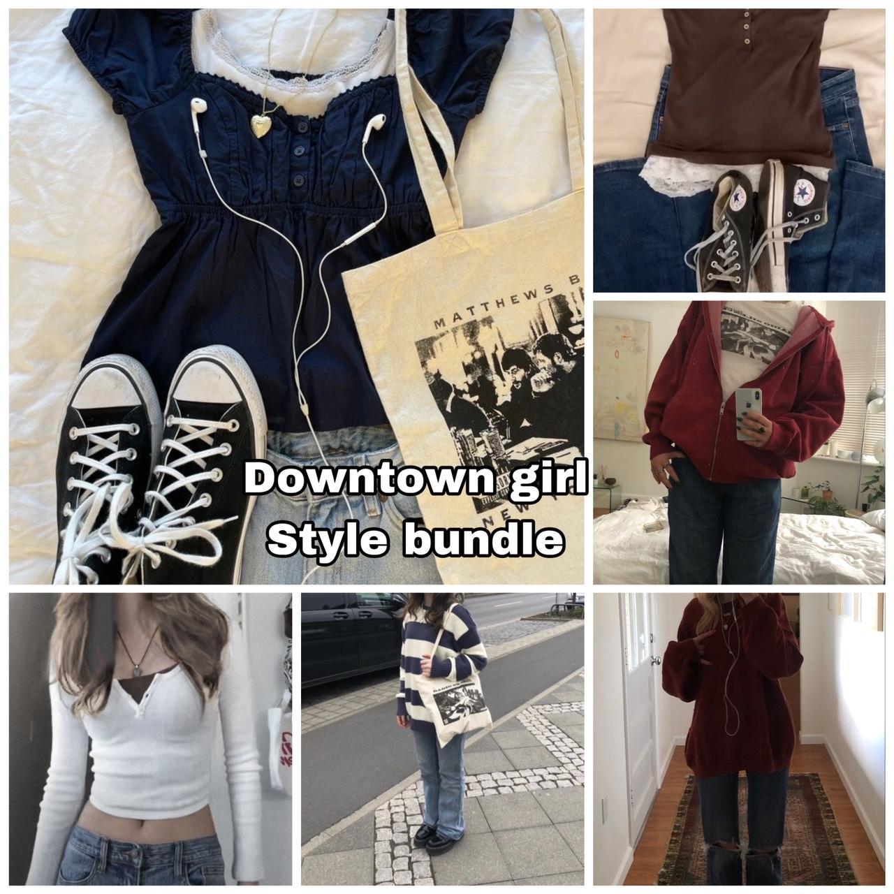 Downtown girl aesthetic / DM BEFORE BUYING💕 - XS... - Depop