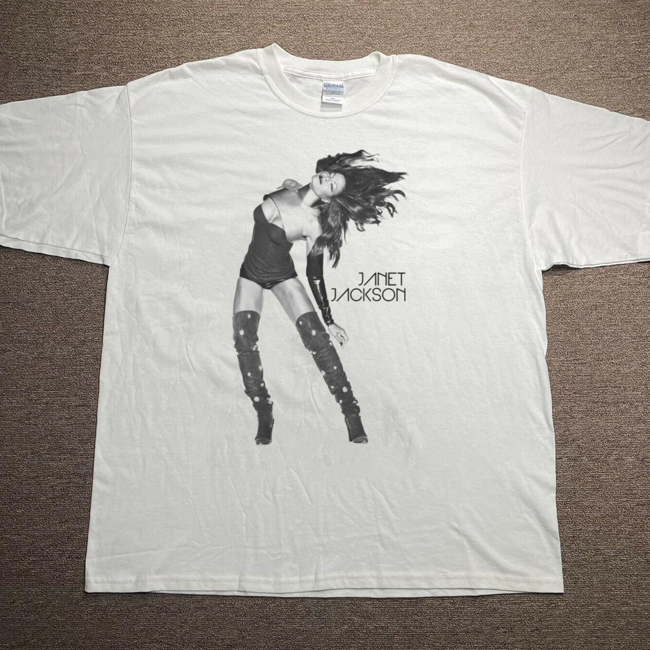 janet jackson t shirt size L 100% Cotton preshrunk... - Depop