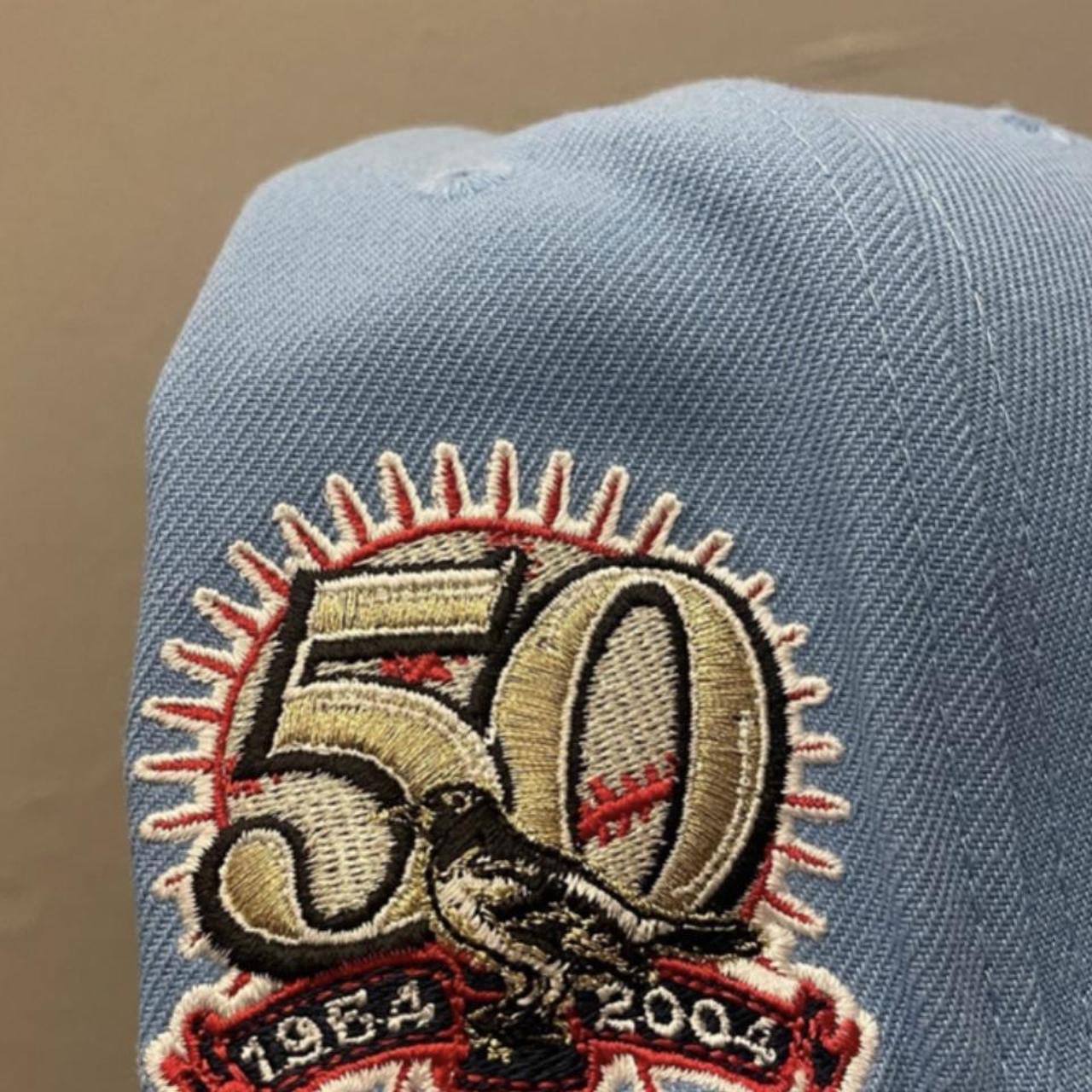 New Era MLB Baltimore Orioles Baseball Hat Retro - Depop