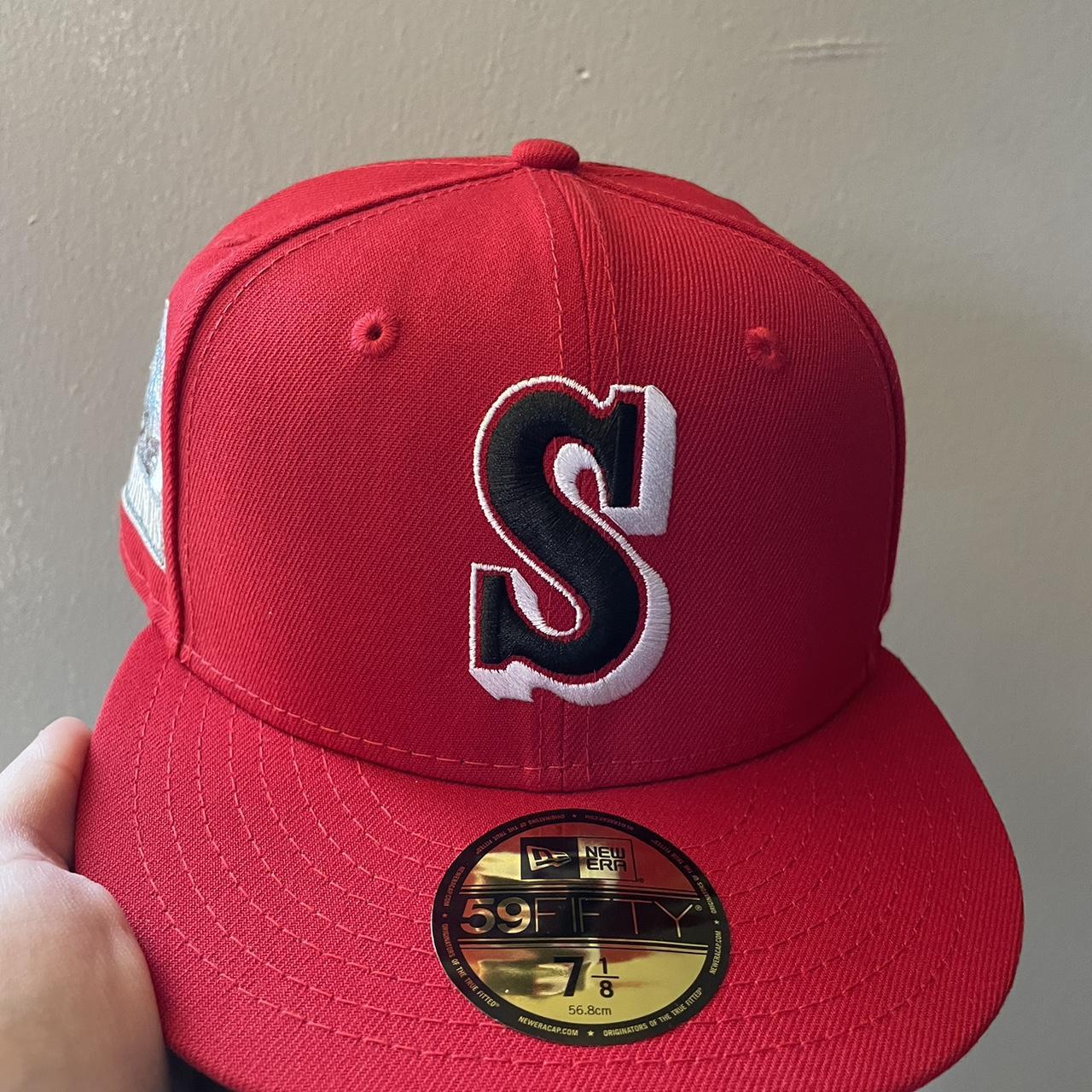 7 1/4 New Era 59fifty Seattle Mariners - Depop