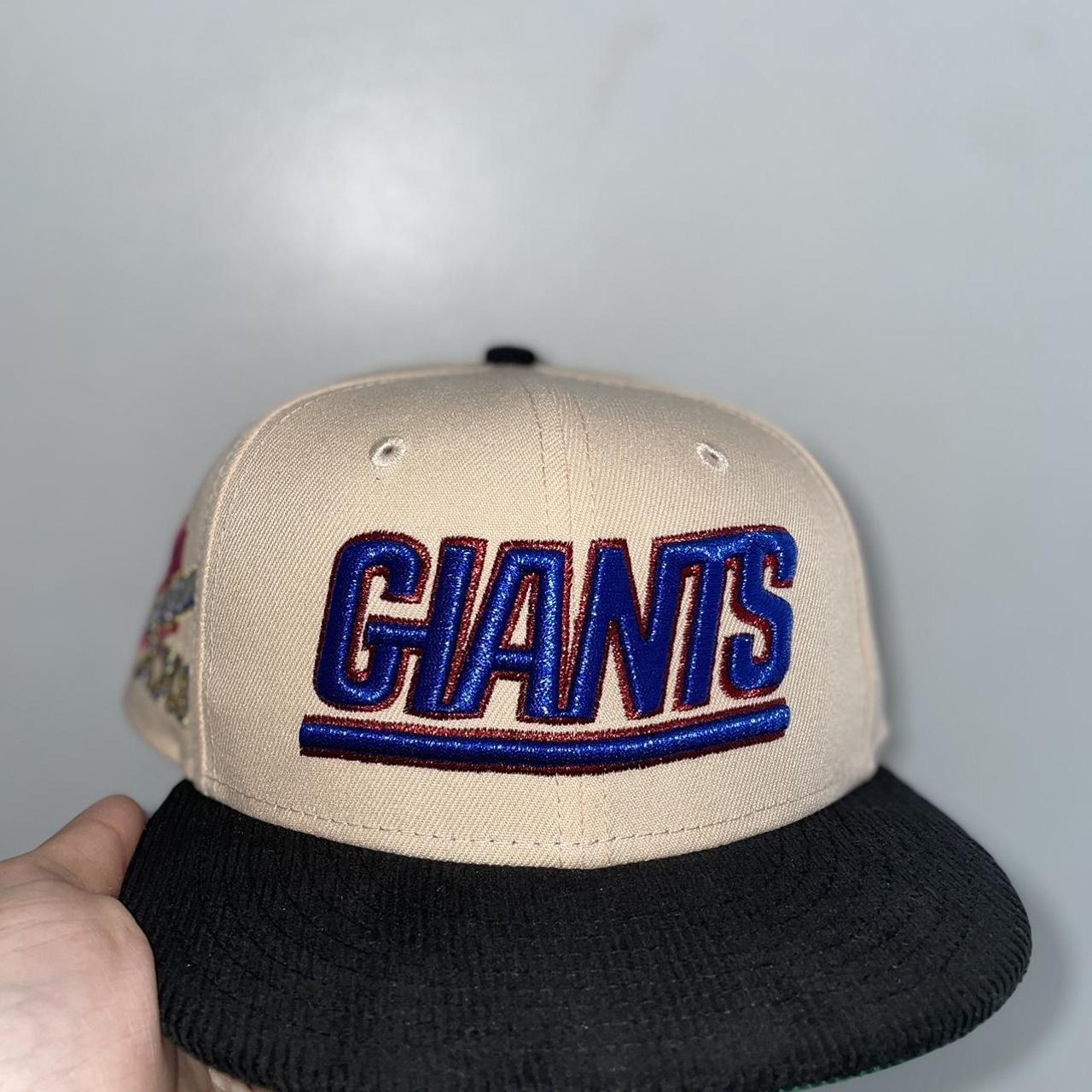 NEW YORK GIANTS SUPER BOWL XXI NFL HALL OF FAME NEW ERA FITTED CAP –  SHIPPING DEPT