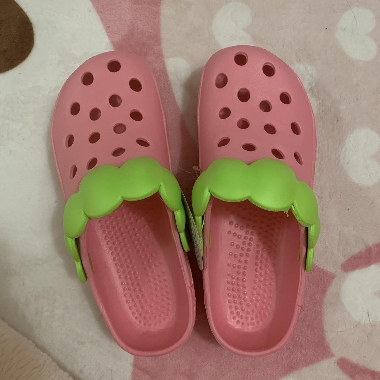 Crocs with best sale strawberries on them