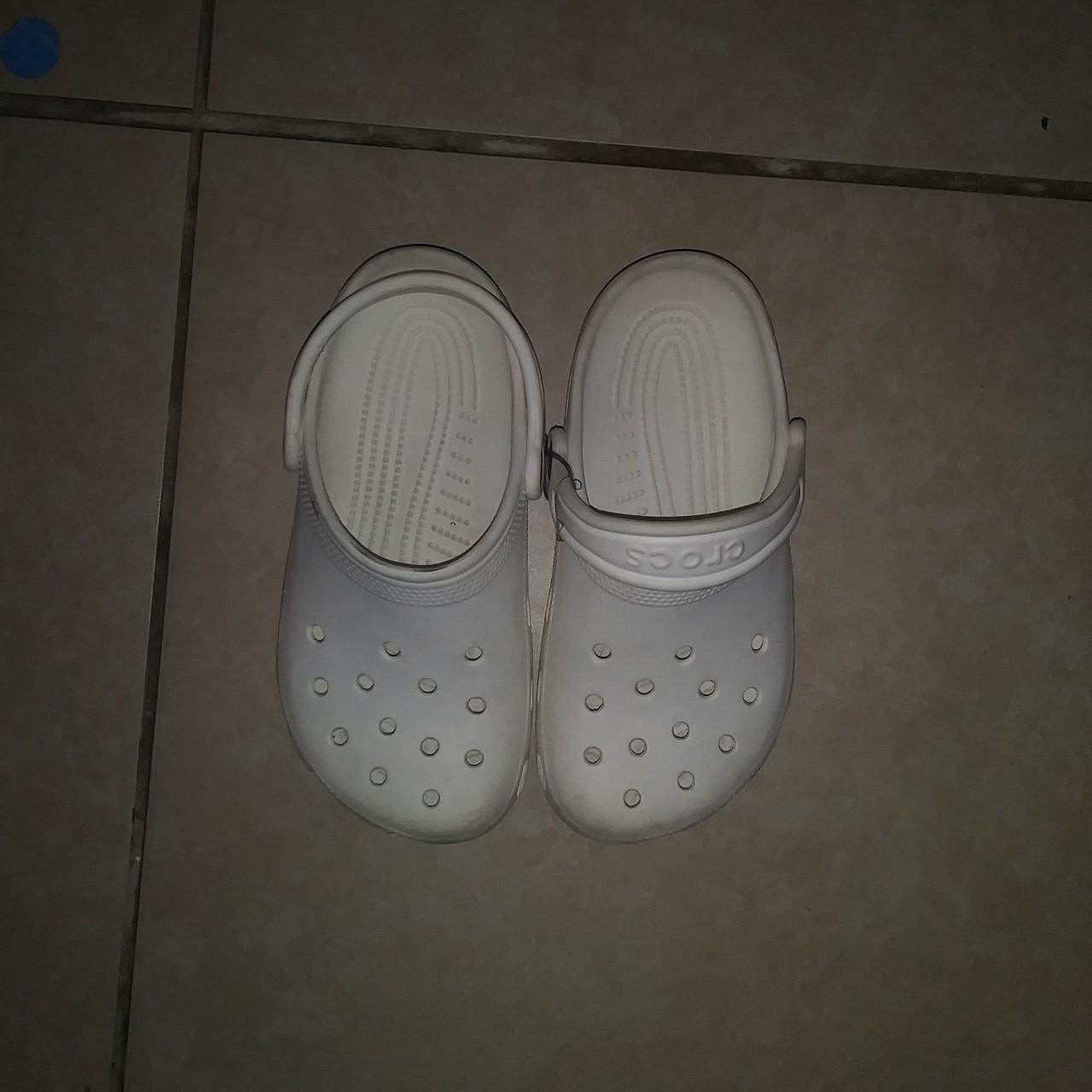 Crocs White Slides (3)