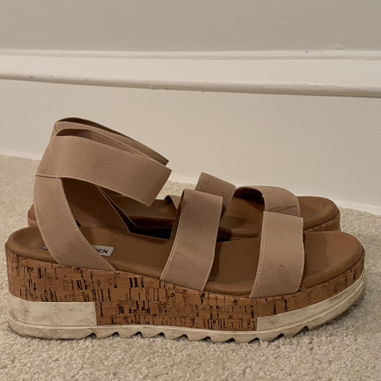 STEVE MADDEN platform chunky sandals SIZE 9 Depop