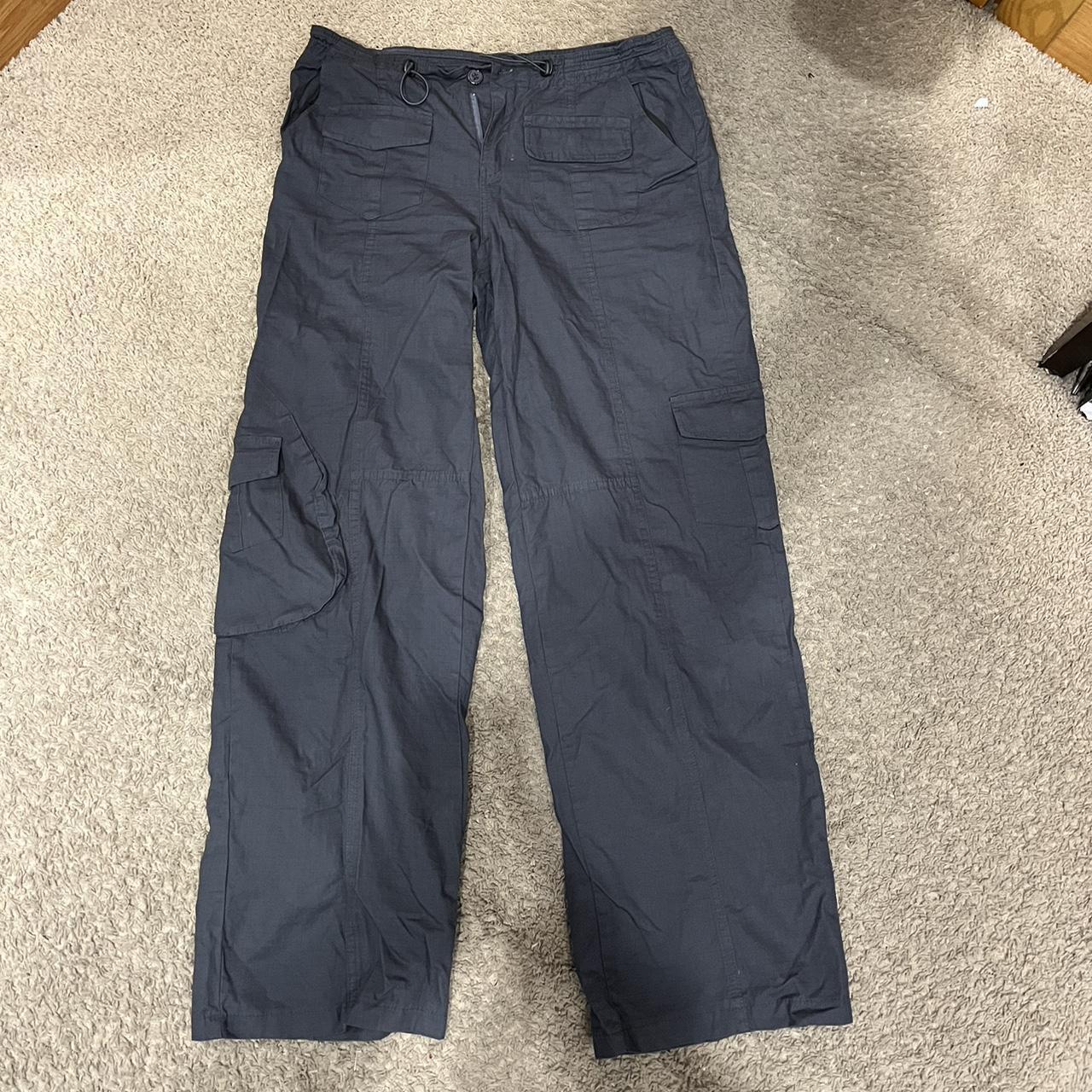 ⋆｡˚ item edikted cargo pants in grey (dupe for... Depop
