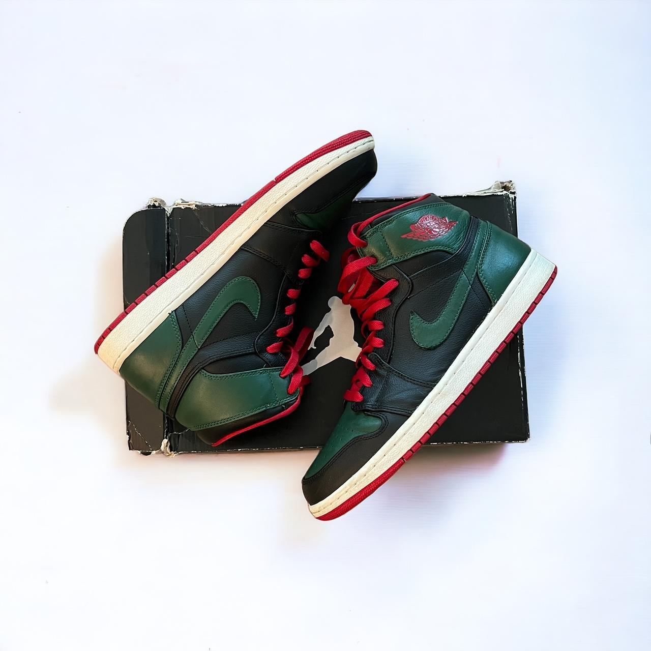 Jordan 1 retro green gucci online