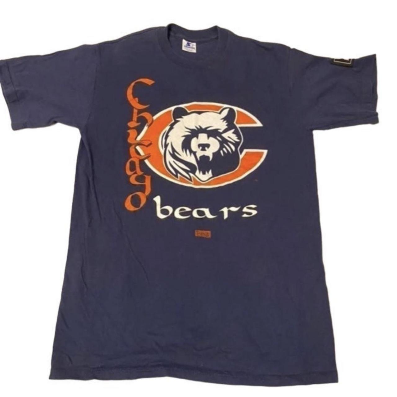 Unisex Vintage Faded Chicago Bears Tee USA