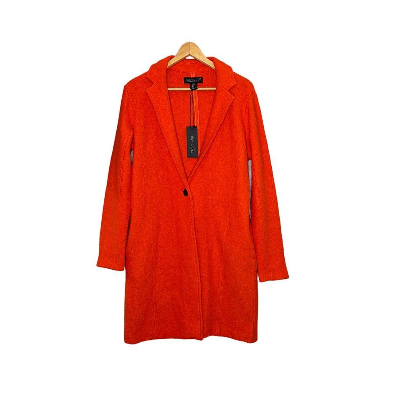 Rachel zoe orange coat hotsell