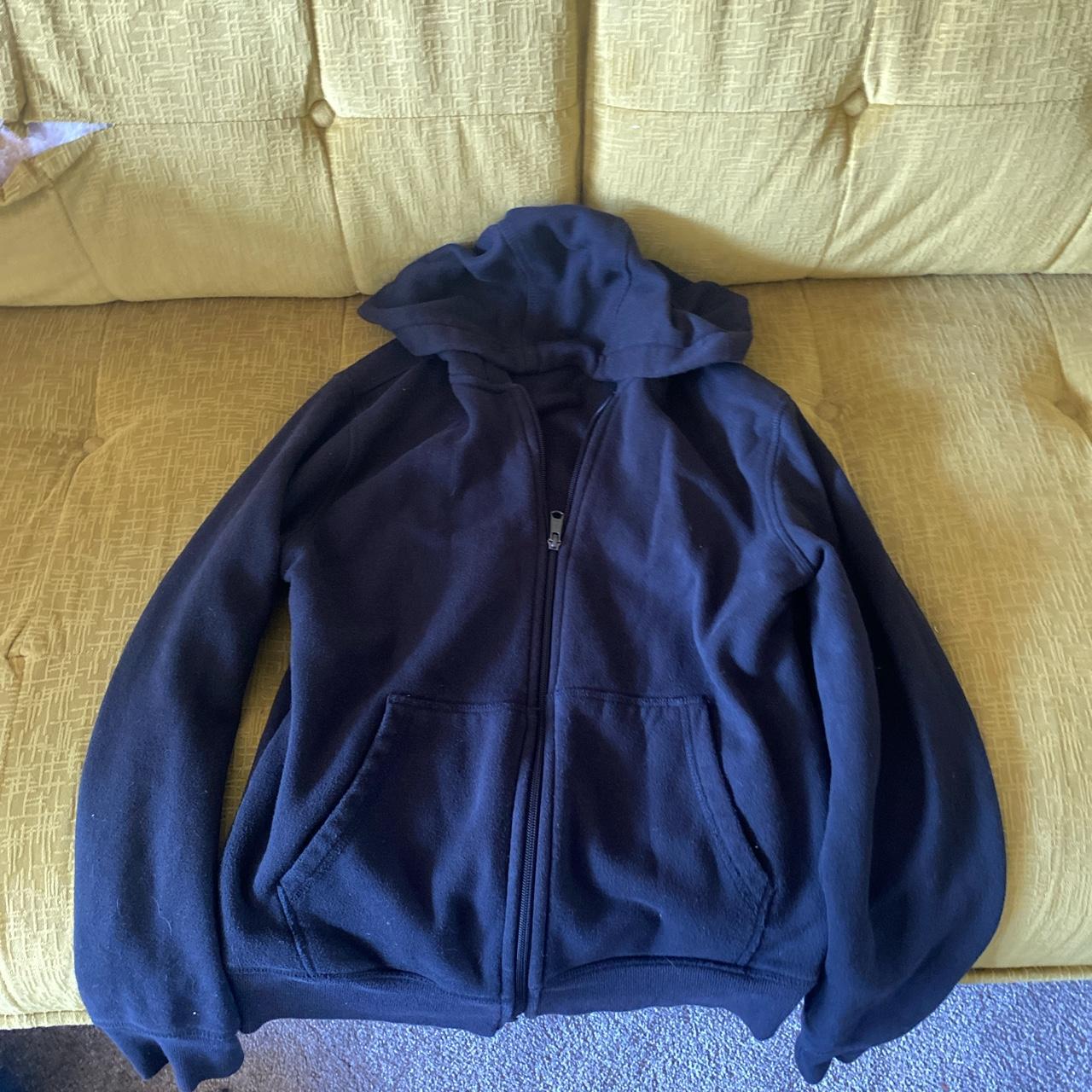 Black amazon zip up hoodie size xs, may fit a little... Depop