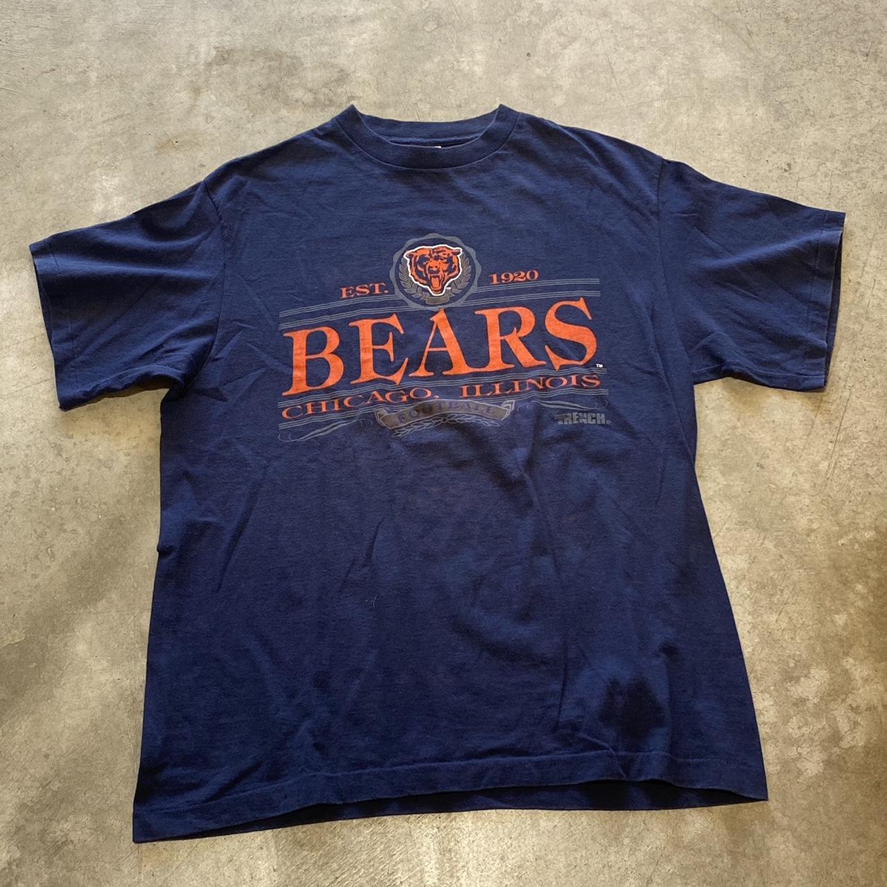 Vintage Chicago Bears tee (Has stains on the - Depop