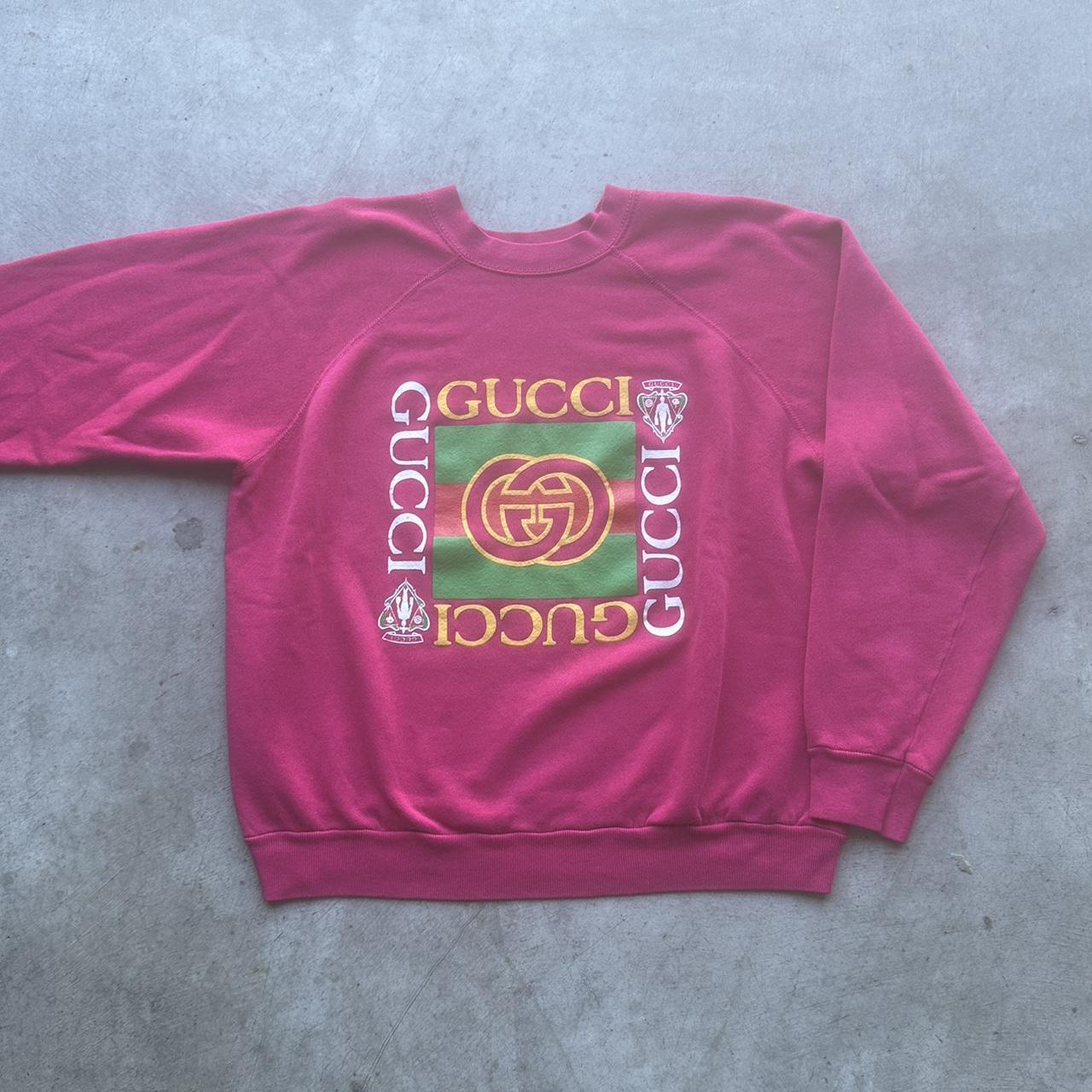 Gucci champion sweatshirt hotsell