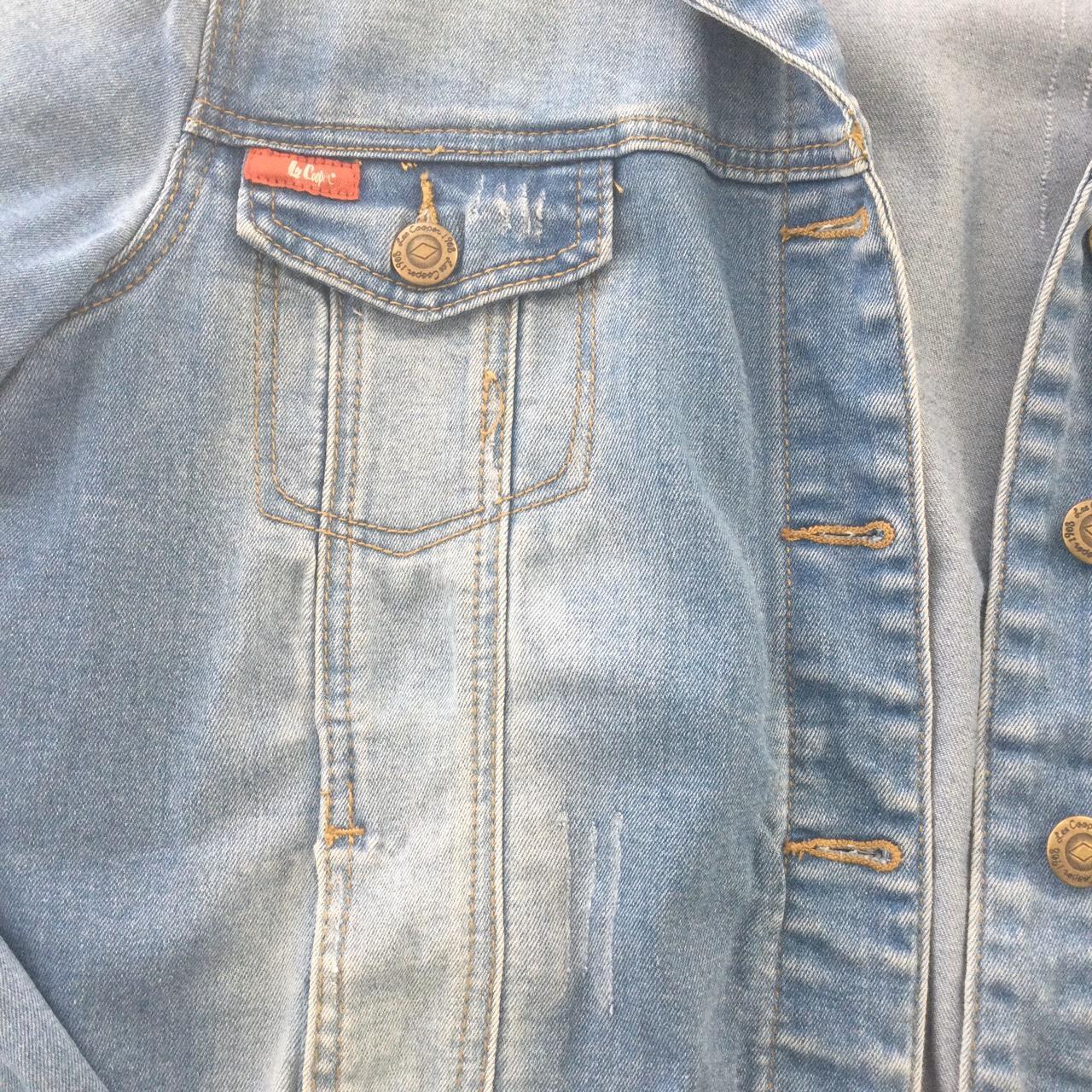 Lee Cooper denim jacket. Look closely at photos as... - Depop