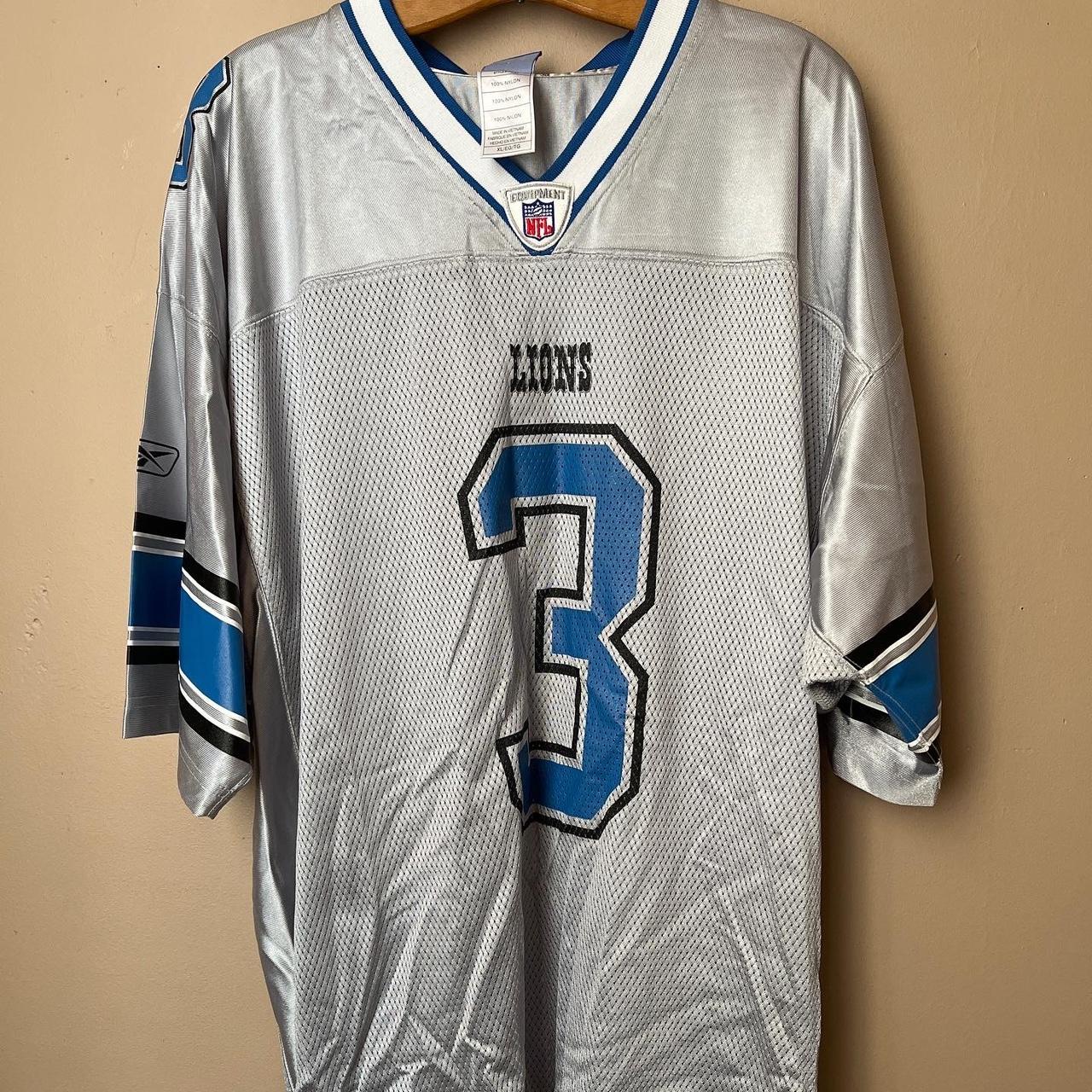 Vtg 90s Detroit Lions Jersey Mens XL Reebok - Depop