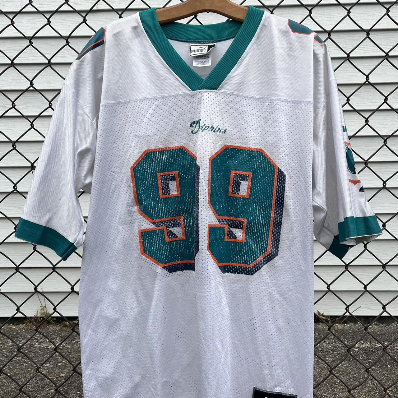 Vintage #99 Jason Taylor Miami Dolphins - Depop