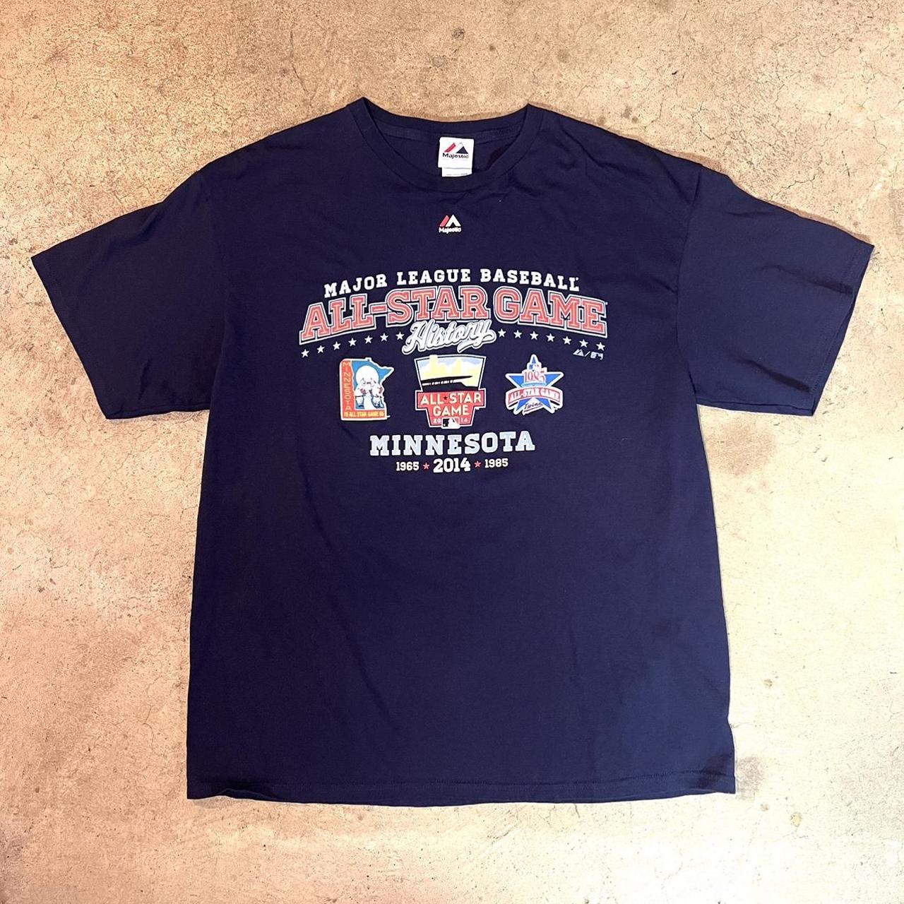 MLB All Star Game 2014 Majestic T-Shirt Size XL Minnesota All Star