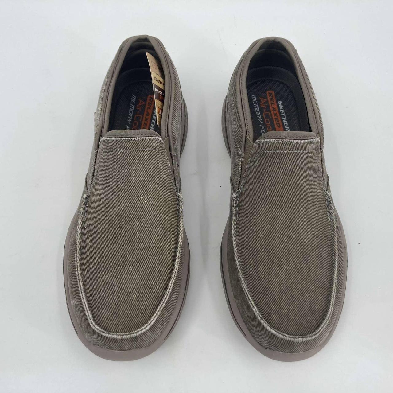 Title: Sketchers Moseco Men's Slip-On Shoes Depop
