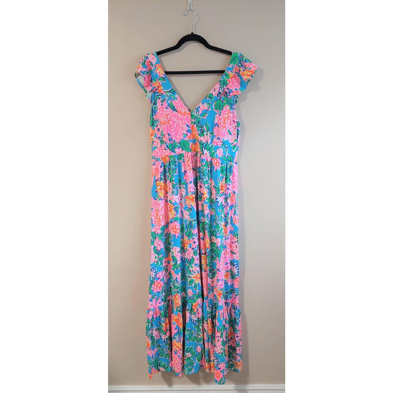 Title: Lilly Pulitzer Vyra Maxi Dress Women’s Size - Depop