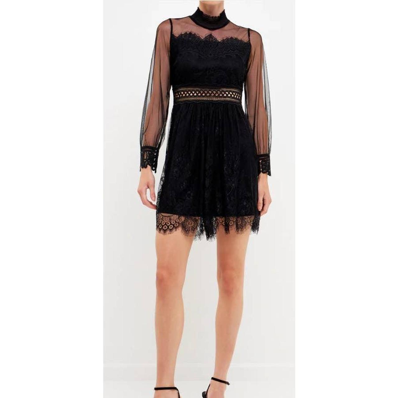 Endless rose black clearance dress