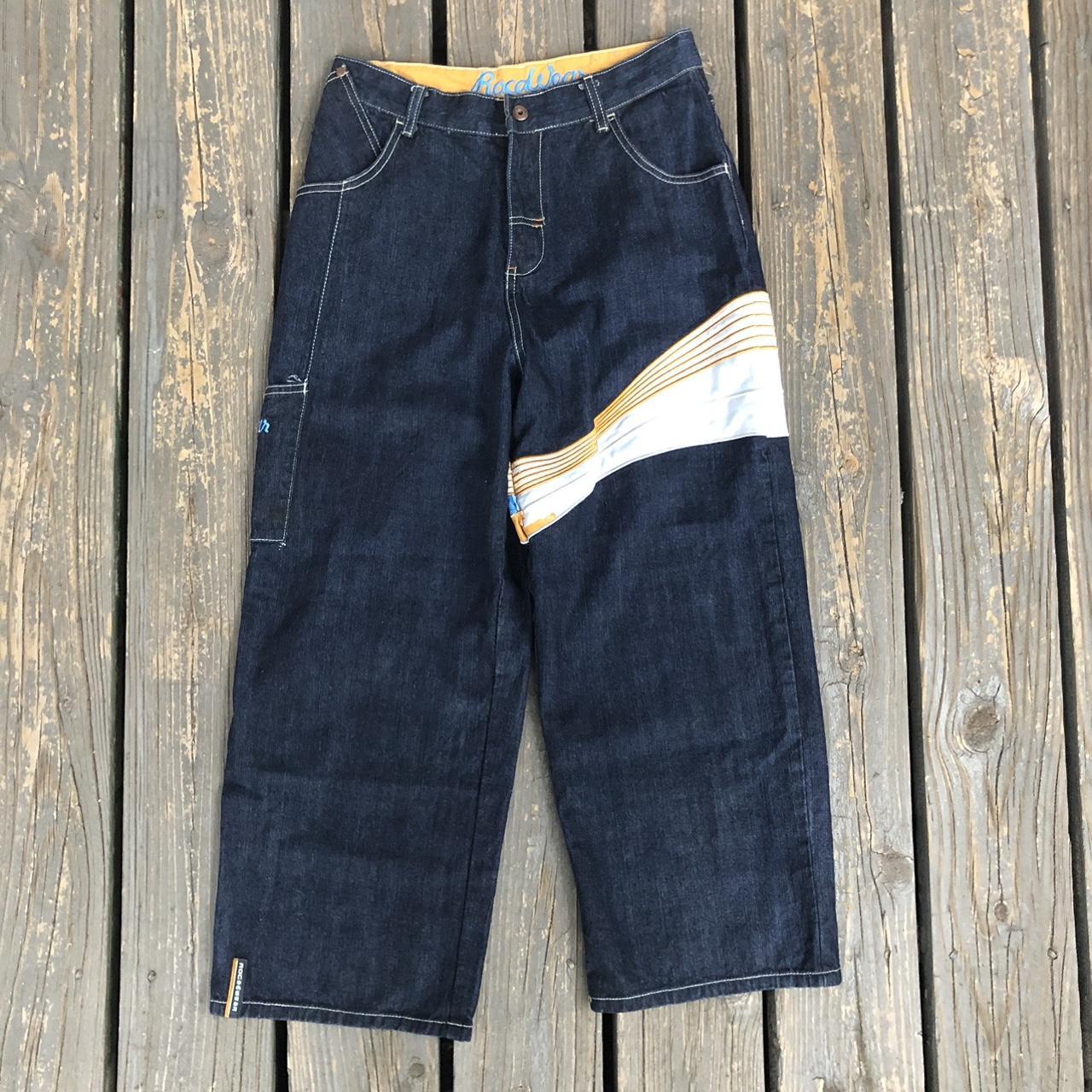 Vintage 1999 Rocawear Baggy Cargo carpenter Husky Depop vintage-1999-rocawear-baggy-cargo-carpenter-husky-depop