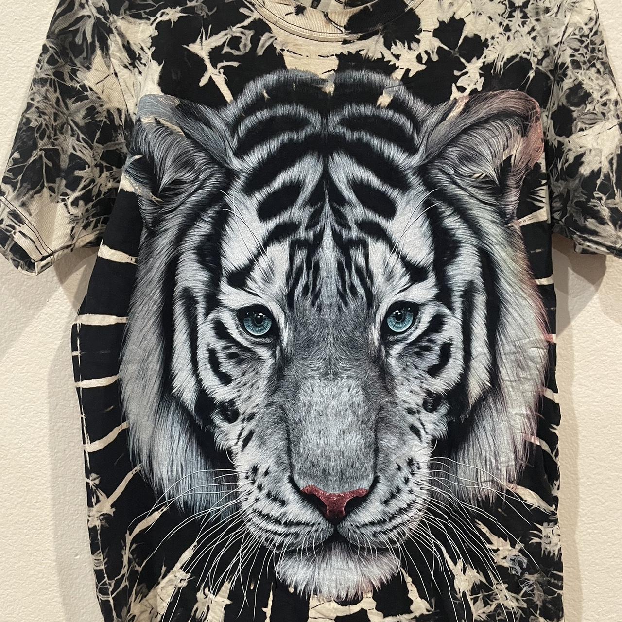 tie dye tiger shirt