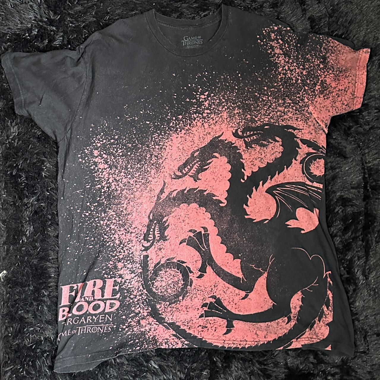 Game of Thrones Targaryen Logo Red T-Shirt