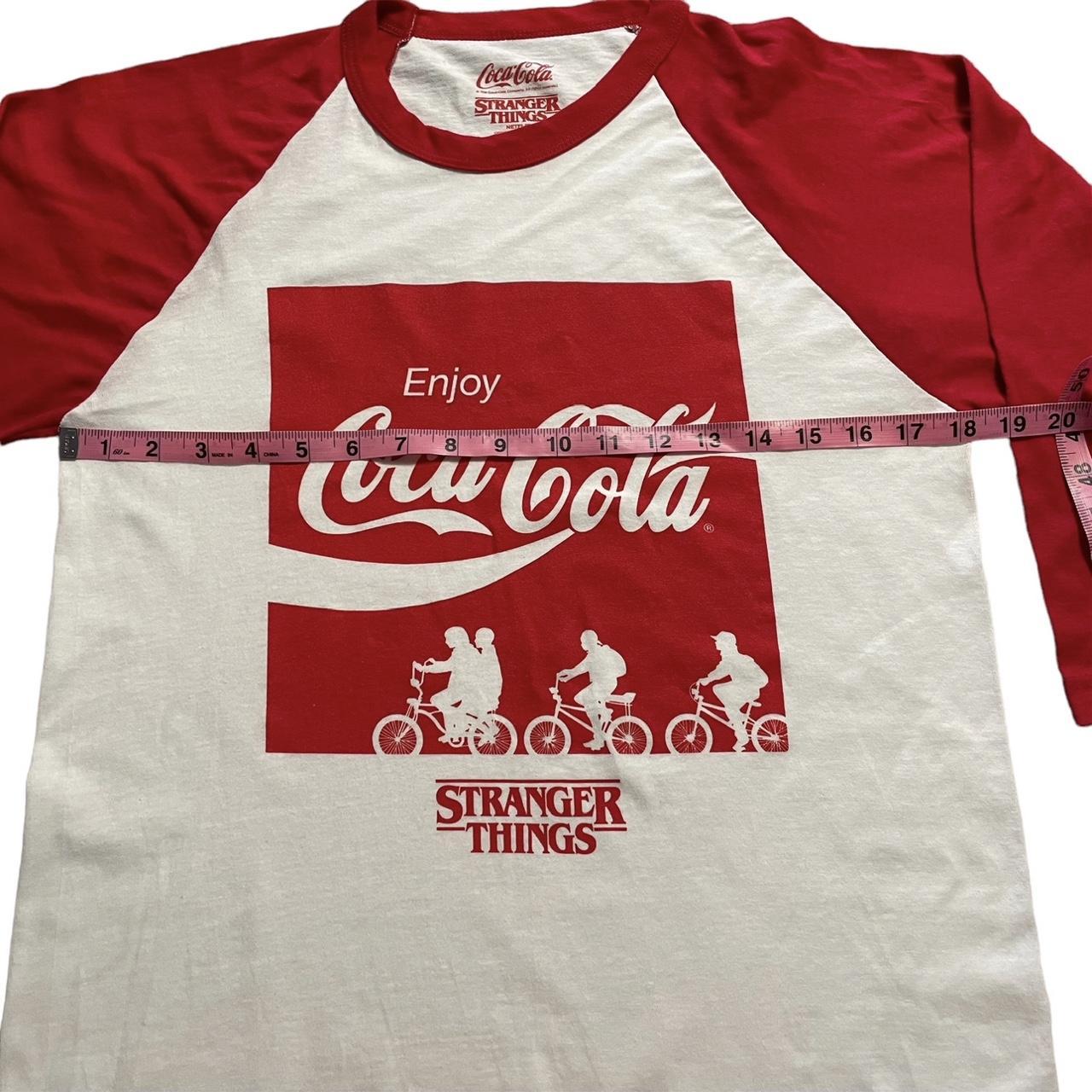 coca cola stranger things shirt