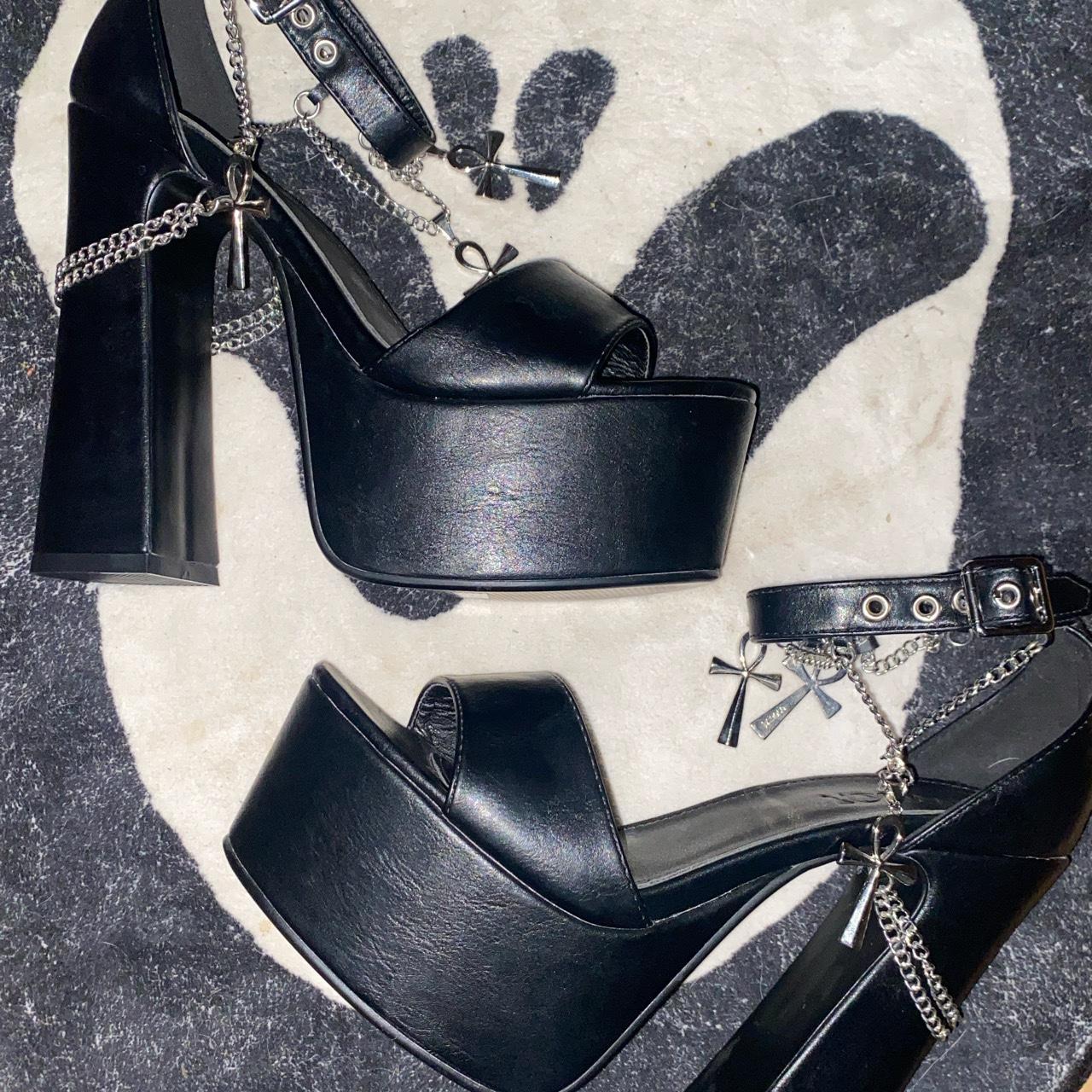 dolls kill holy revelation platform heels