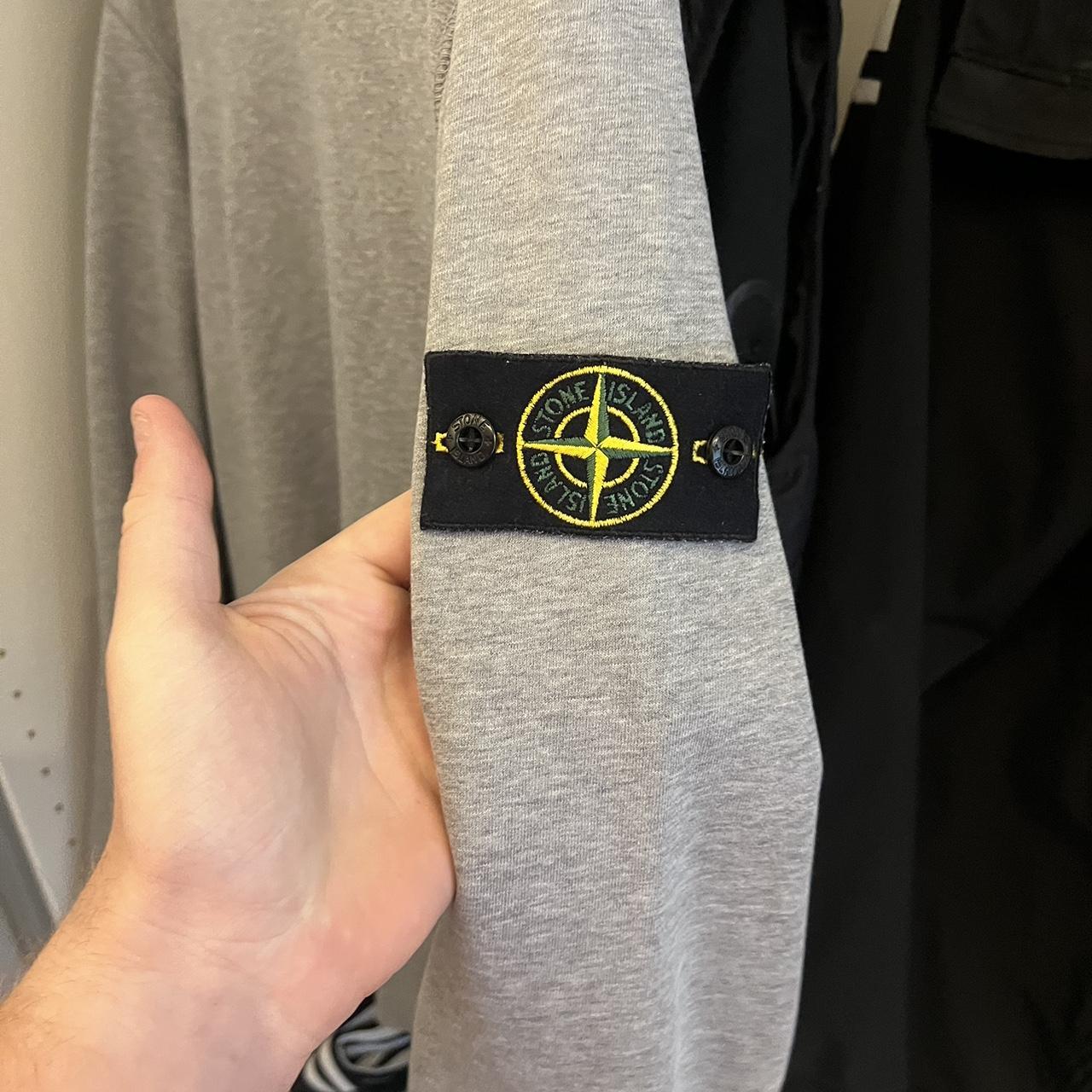 Stone island cheap sweatshirt fake