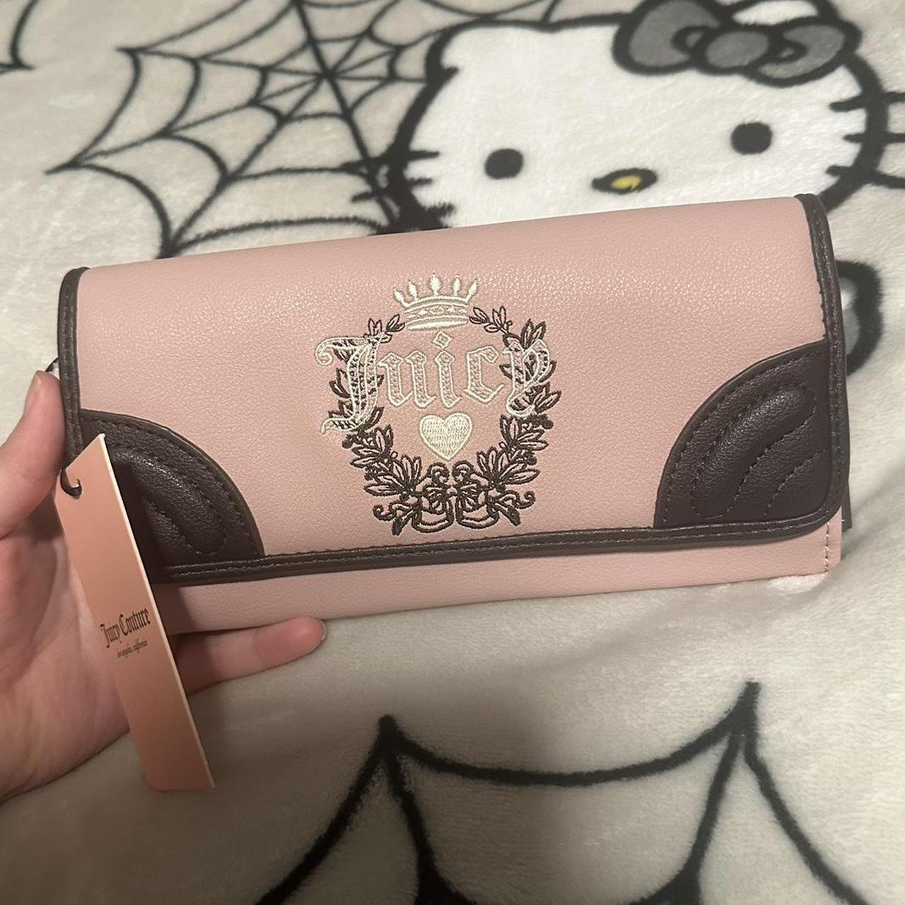 Deux Lux pink spiked wallet. Comes with a keychain - Depop