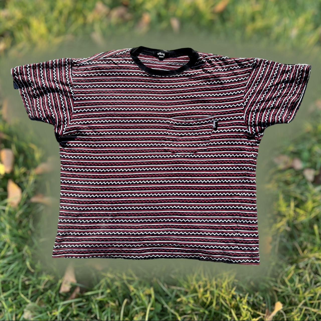 Stussy 80s mock neck tomtom pocket t shirt On that | Depop Stussy 80s mock neck tomtom pocket t shirt On that | Depop