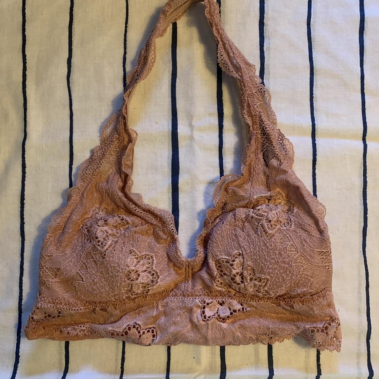 Aerie Women's Brown Bra | Depop