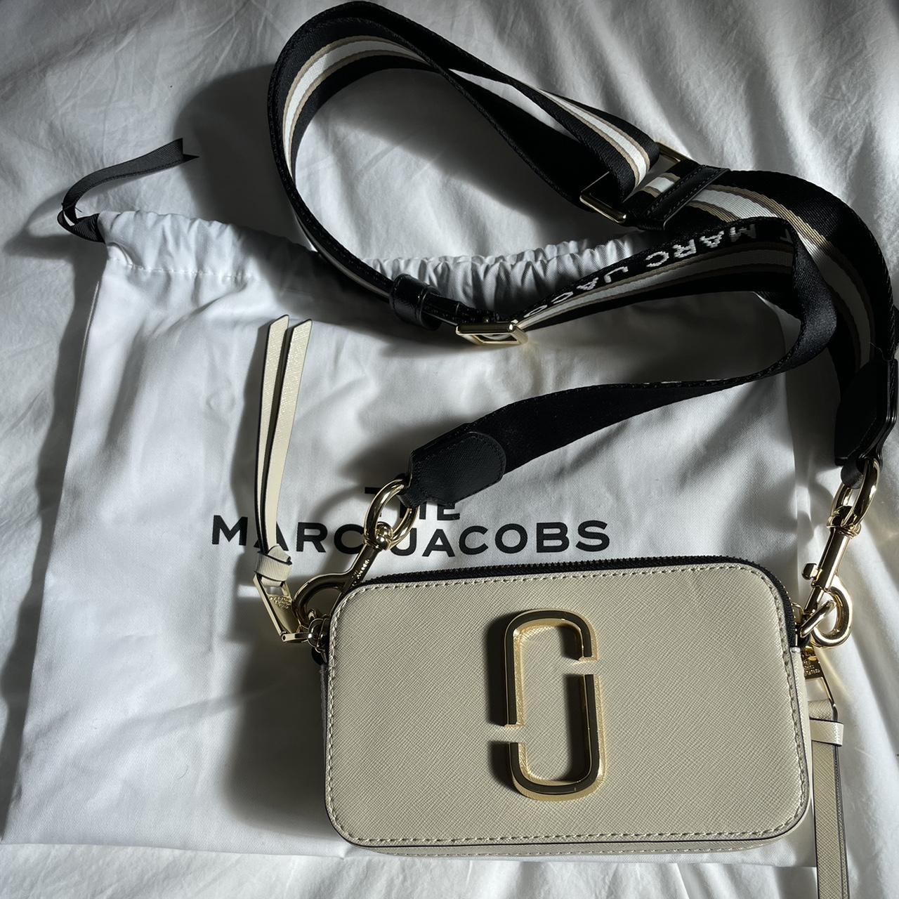 Marc Jacobs Women's Cream and White Bag | Depop