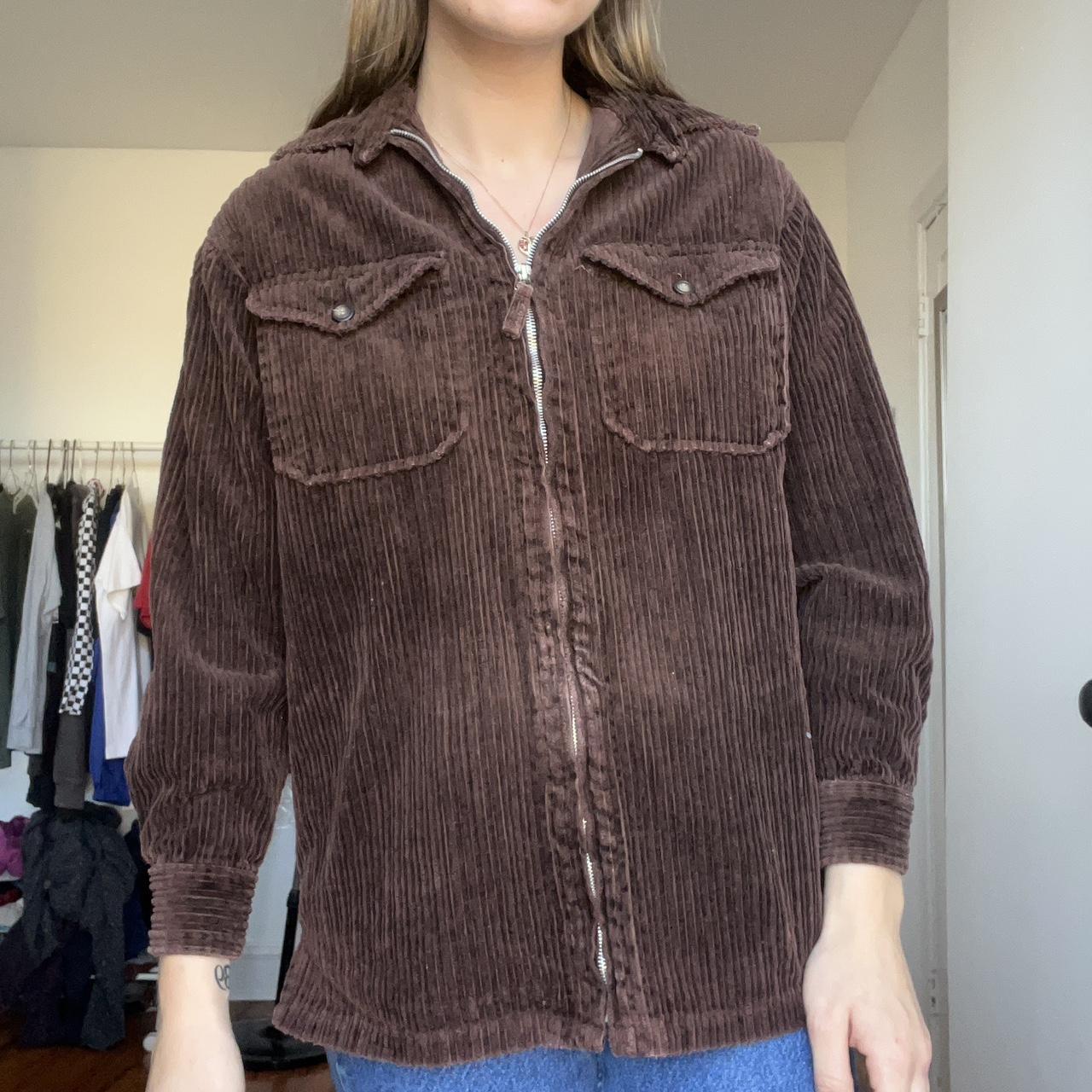 At Last & Co. brown corduroy jacket in a men’s size... - Depop