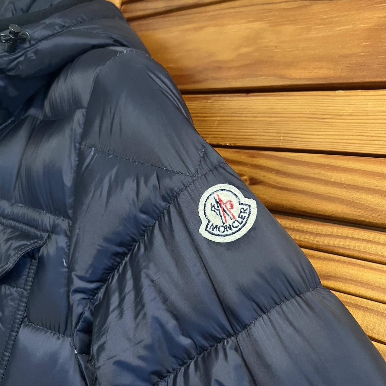 Moncler Edward Jacket in Matte Navy Harvey Nichols... - Depop