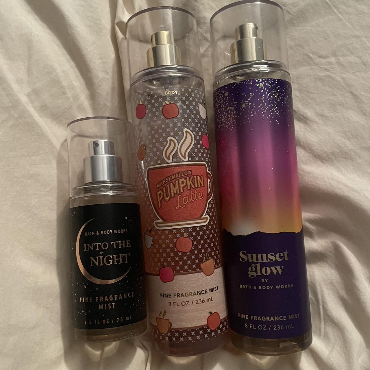 3 bottles of bath and body works spray -... - Depop