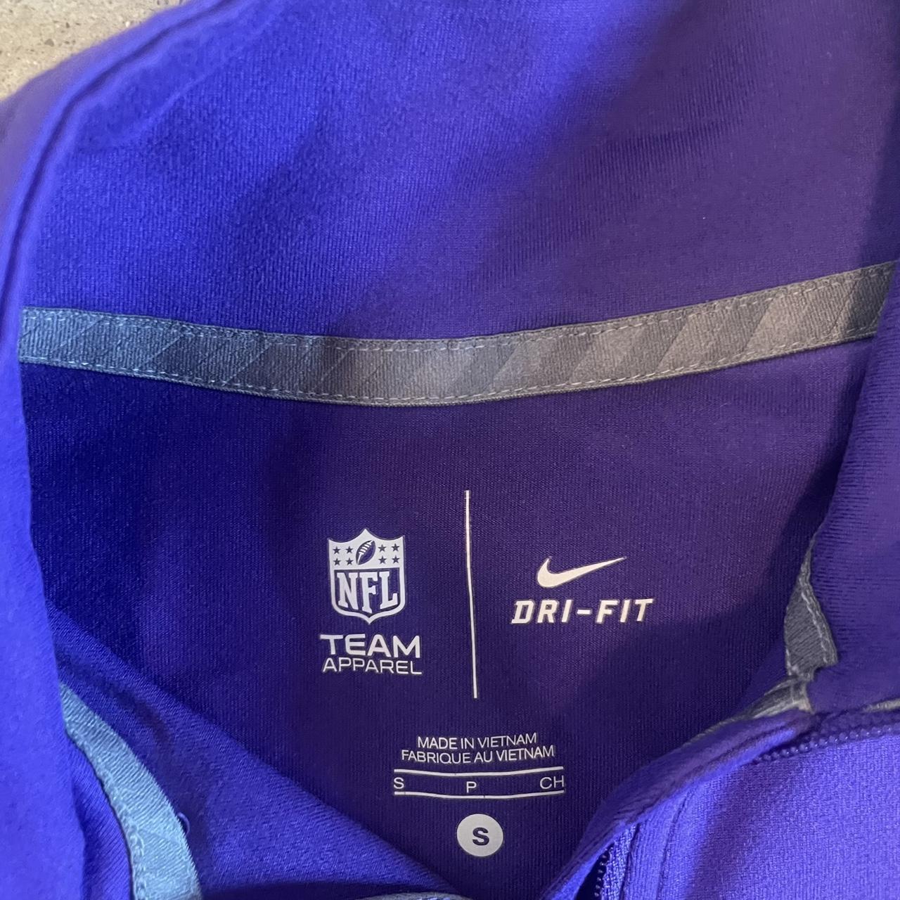 Vintage Minnesota Vikings Nike Quarter Zip Fit - Depop