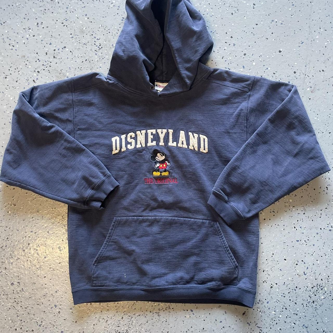 90s Disneyland Heavyweight Hoodie (M) Made in USA... - Depop