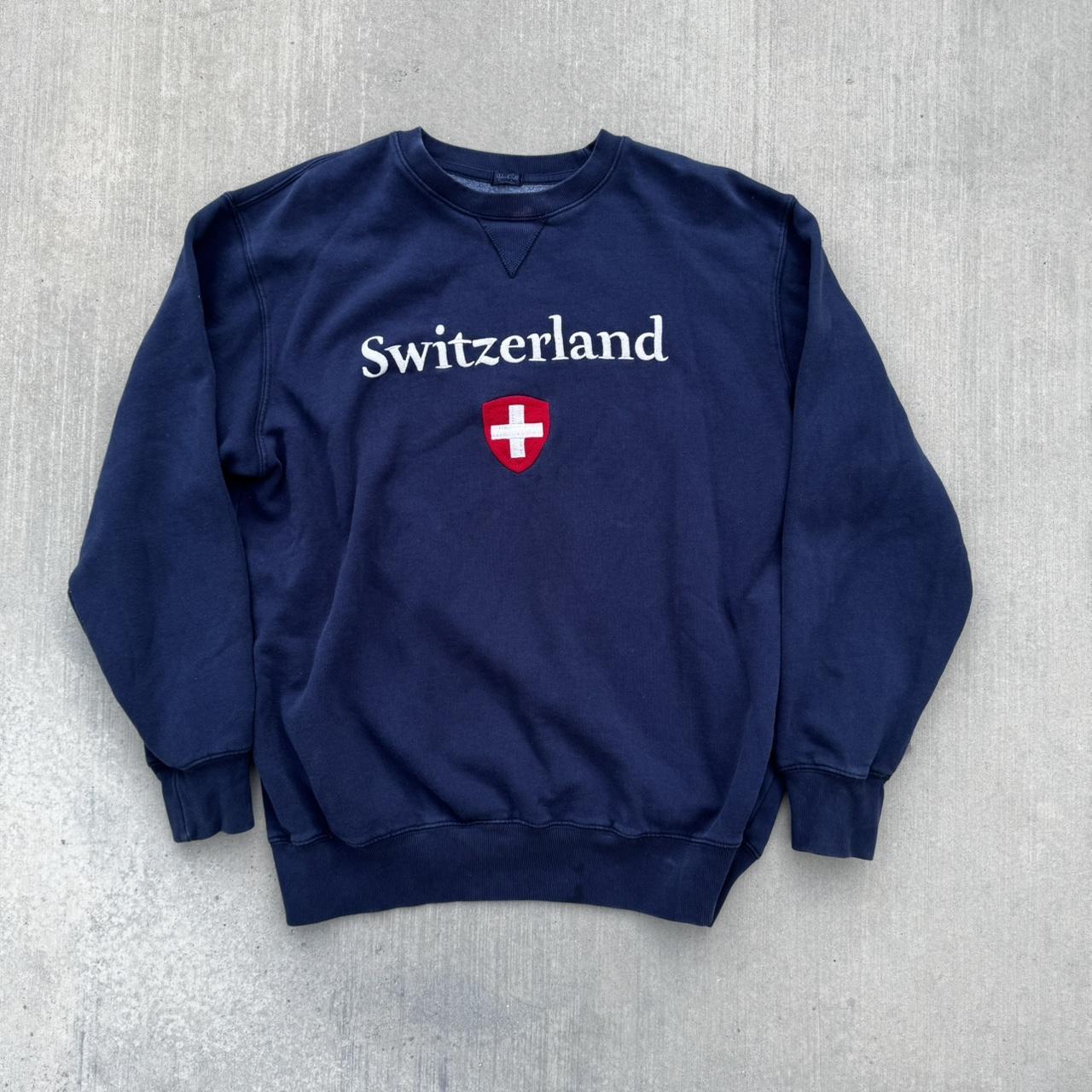 Vintage John Galt Brandy Switzerland Flag Depop