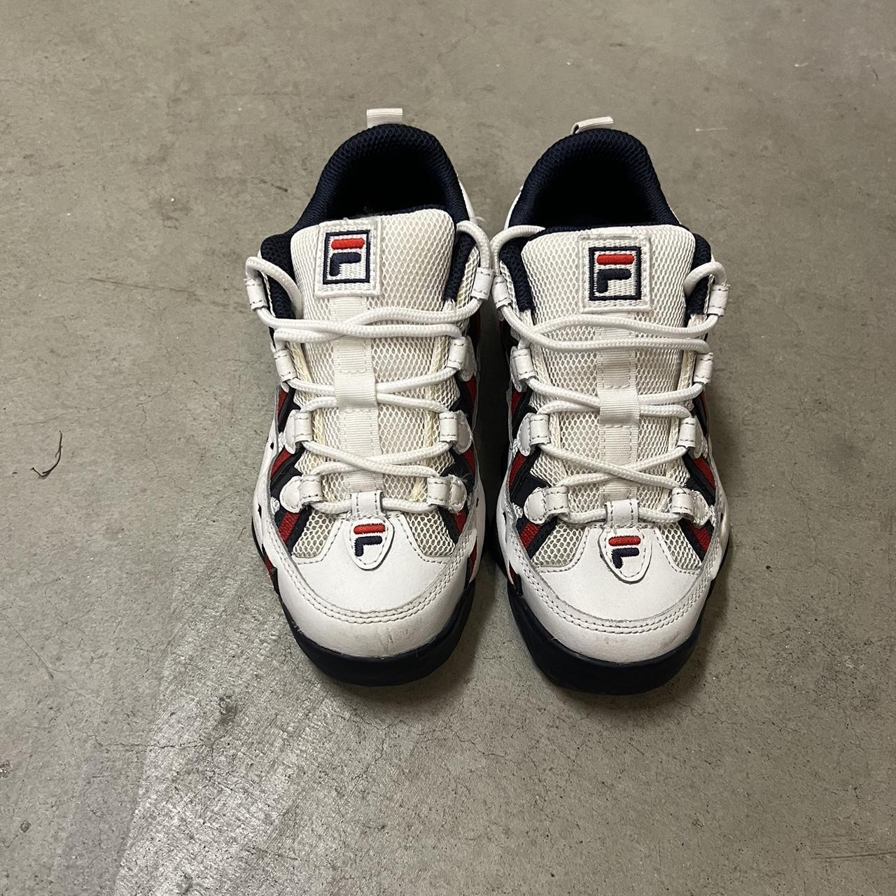 FILA shoes chunky bubble shoes lightly worn . Depop