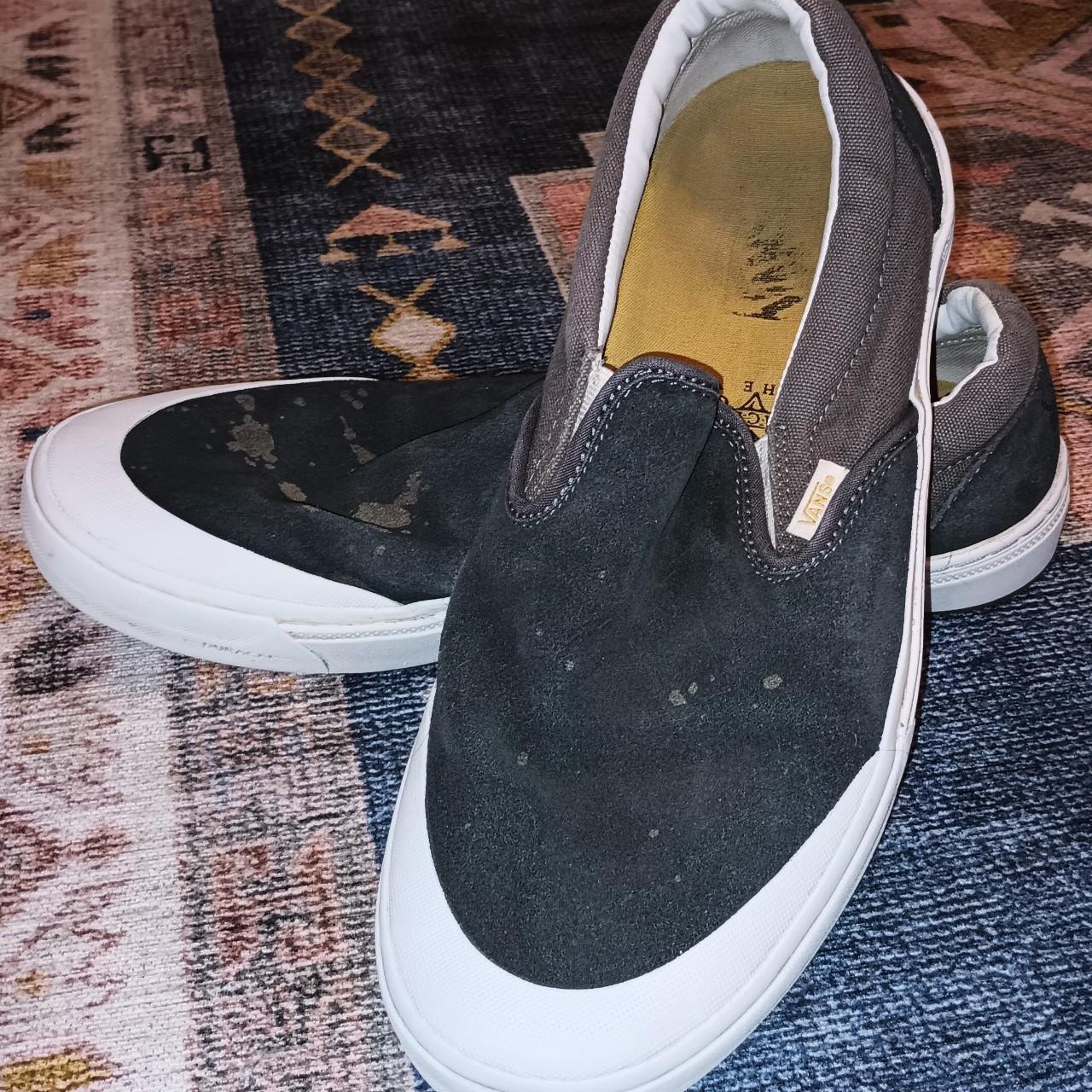 Vans slip on clearance pro with toe cap