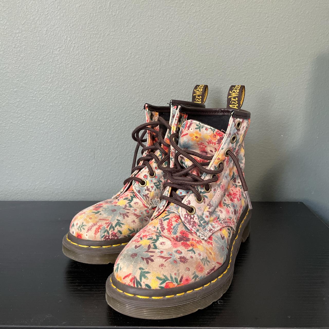 Martens 1460 Wonderlust Floral Depop