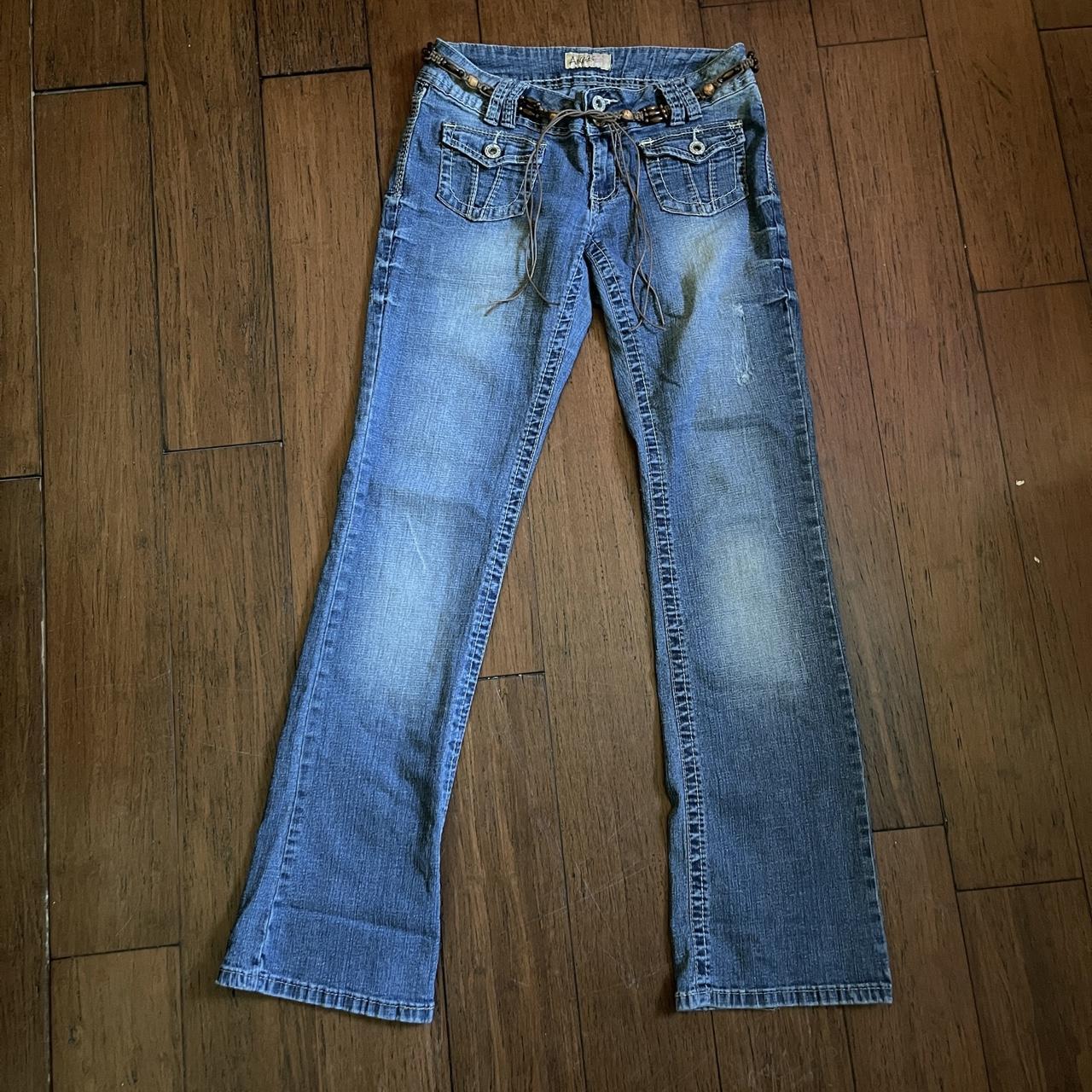 Angels Women's Blue Jeans | Depop