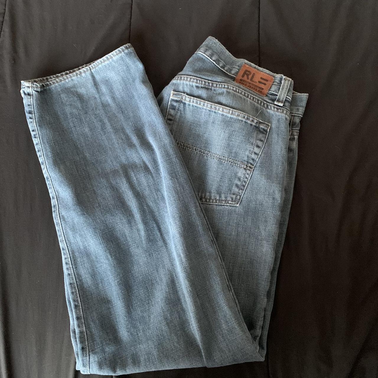 Vintage grunge polo baggy jeans. These jeans have a... - Depop