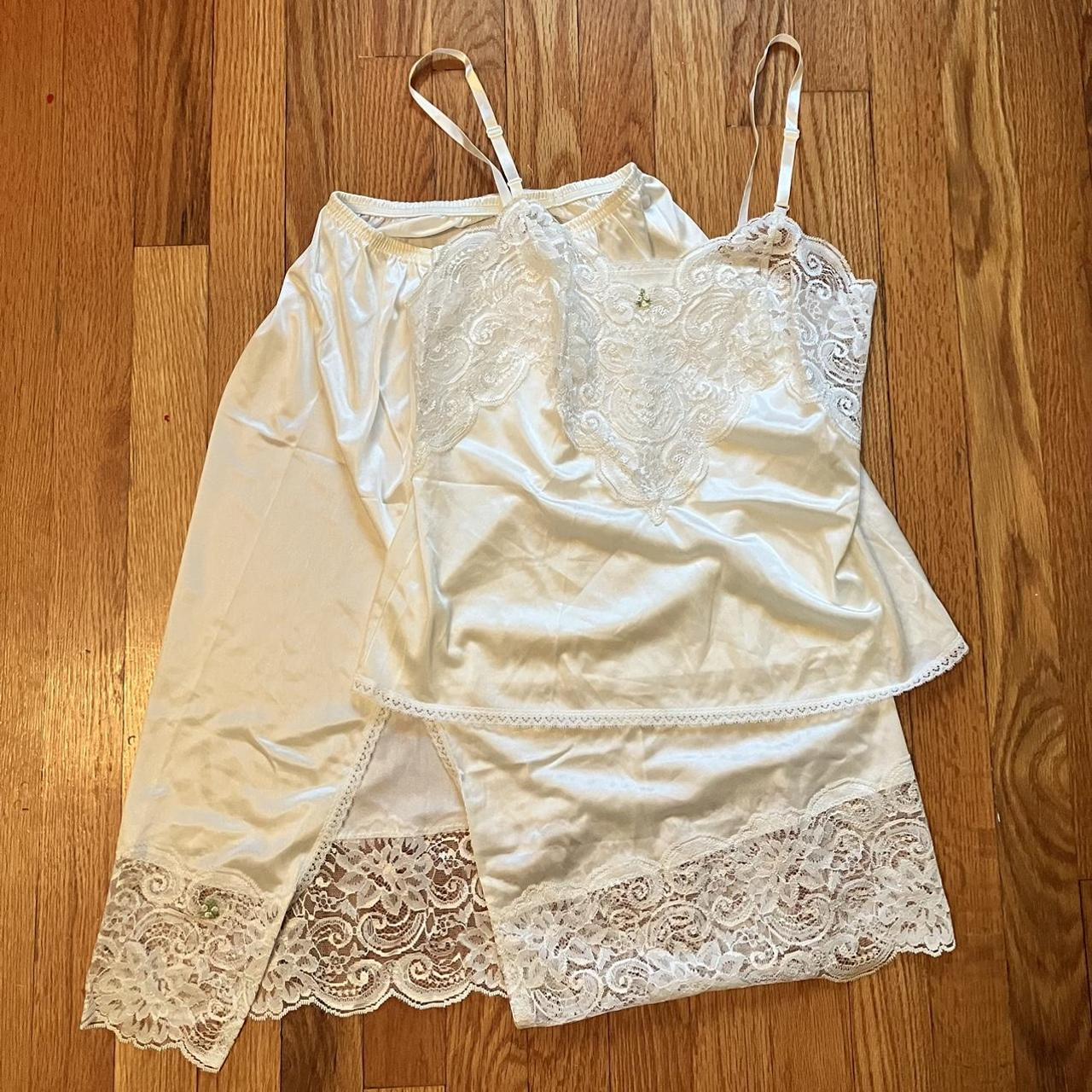 JCPenney Women's White and Cream Underwear Depop